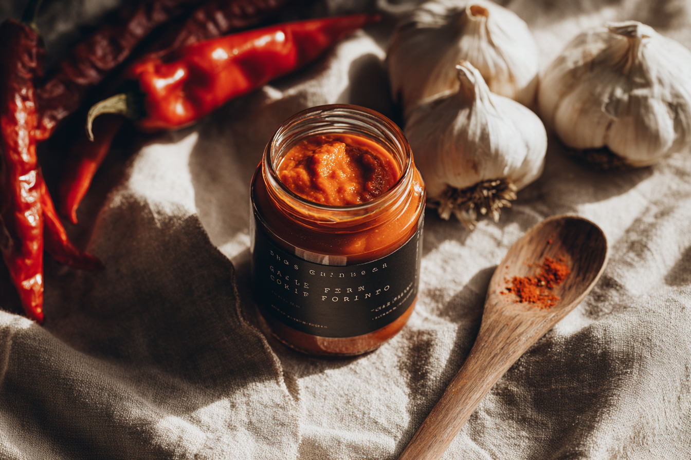 Charred Pepper & Garlic Confit