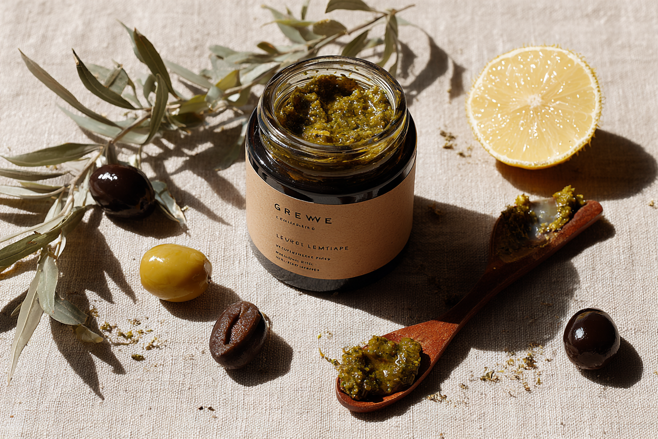 Green Olive & Preserved Lemon Tapenade