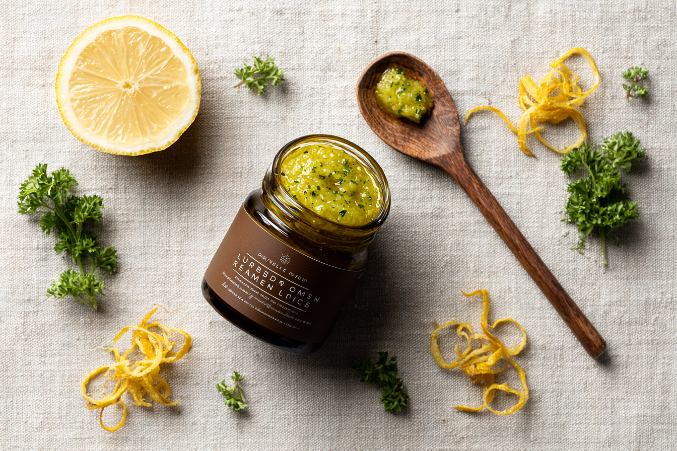 Preserved Lemon & Herb Paste