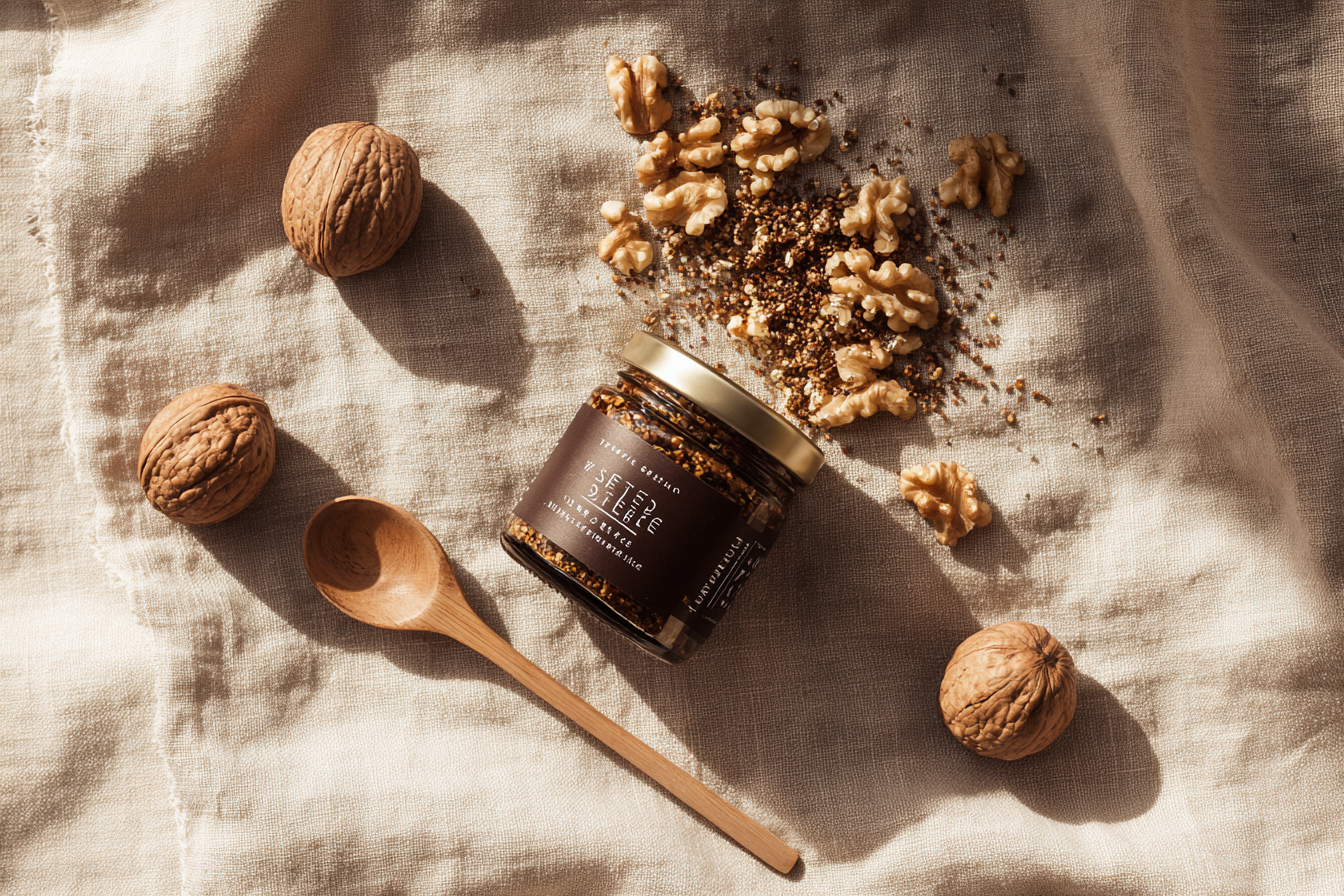 Olive Walnut Za’atar Relish